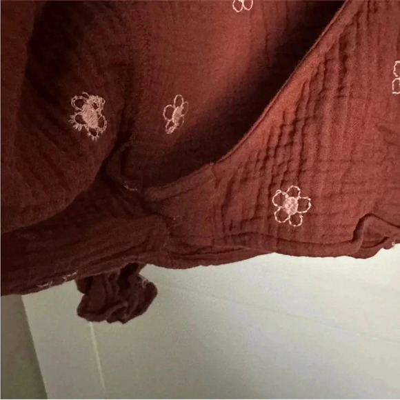 Size XXS Madewell Lightspun Maira Wrap  Top - Picture 5 of 8